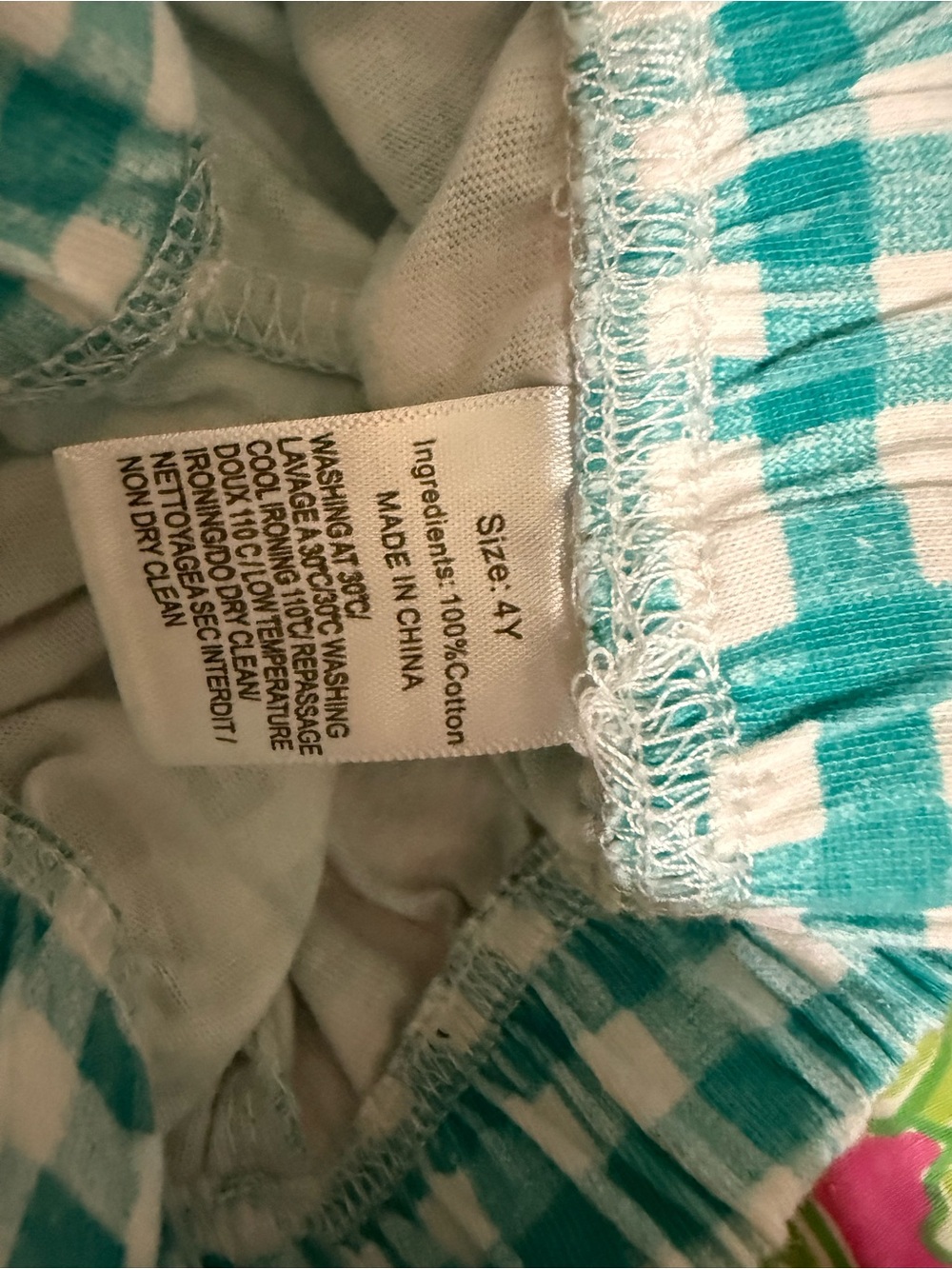 Boutique Gingham Whale Shorts Set - Picture 7 of 7